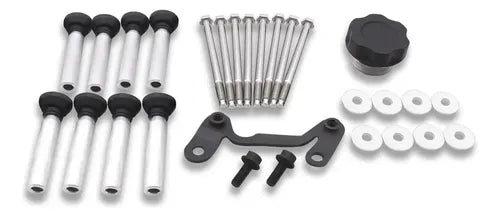 Tapas de Punterías Aluminio Altas Con Base de Bobinas LS Chevrolet GMC 6.0 LQ4 Silverado