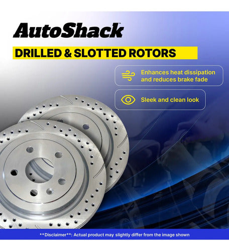 Discos Freno Traseros Chevrolet Silverado Gmc Sierra 19-25