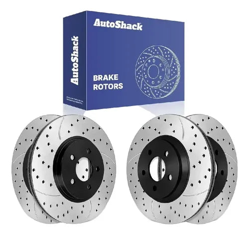Discos Freno Ranurados Perforados Ford Mustang 2005-2014