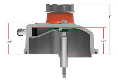 Tapas de Punterías Aluminio Altas LS Chevrolet GMC 6.0 LQ4 Silverado Sierra 2500 3500 HD