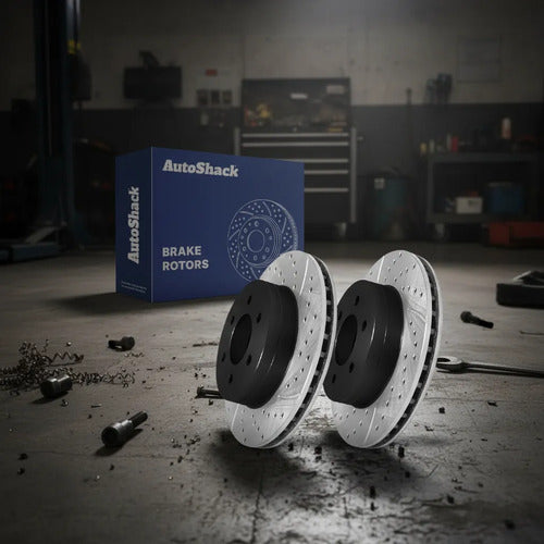 Discos Freno Perforados Ranurados Dodge Dakota 1997-2002