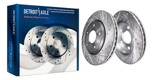 Discos Freno Delantero Ranurados Ford Mustang 2005-2010