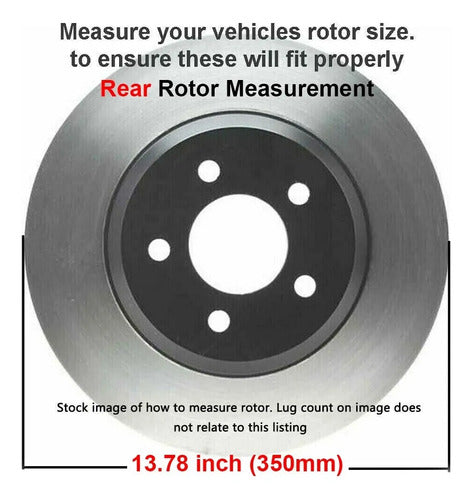 Discos Freno Perforados Infiniti G37 Q60 Nissan 370z