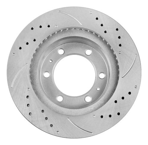 Kit Frenos Discos Ranurados Toyota 4runner Fj Cruiser