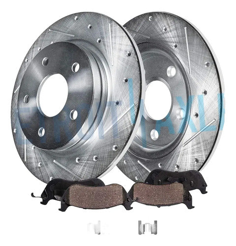 Kit Frenos Trasero Perforados Ford Mustang 1994-2004