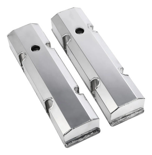 Tapas de Punterías Cromadas Altas Fabricadas SBC Chevrolet GMC 283 305 327 350 400