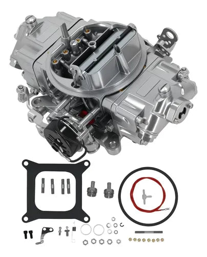 Carburador 4 Gargantas 650 Cfm Choke Eléctrico Doble Entrada Ford 289 302 351 Mustang