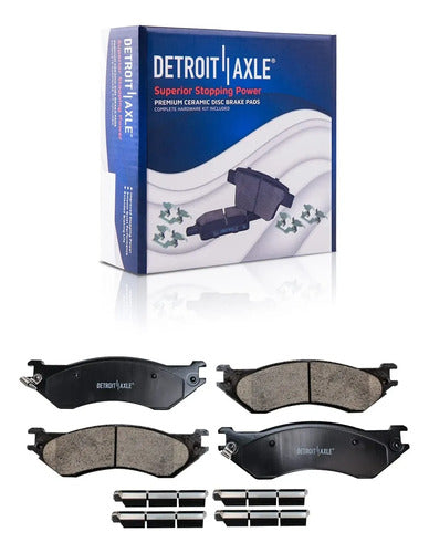 Kit Frenos Discos Ranurados Dodge Ram 1500 2000-2001 4x4