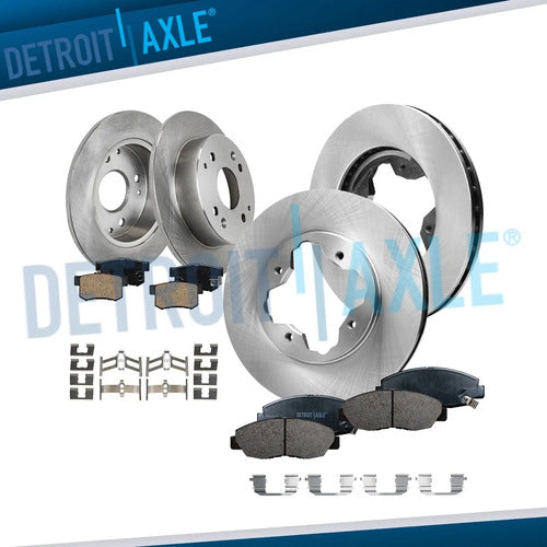 Kit Frenos Discos Cerámicos Honda Accord Acura Cl 1991-1997