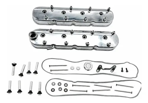 Tapas de Punterías Aluminio Altas Chevrolet GMC Cadillac 6.0 6.2 LS3 L92 L96 Silverado