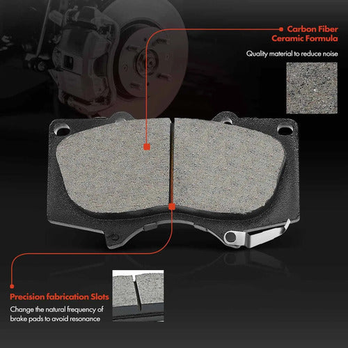 Kit Frenos Discos Tambor Balatas Toyota Tacoma 2005-2021