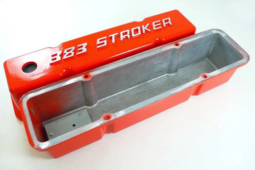 Tapas de Punterías Aluminio Con Respiradero SBC Chevrolet GMC 283 305 327 350 400