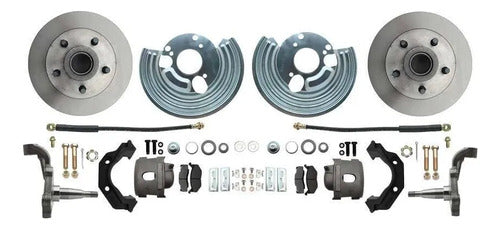 Kit Frenos Disco Mopar B-body E-body 1962-1974 Delantero