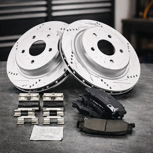 Kit Frenos Trasero Chevrolet Corvette 1997-2013 Ranurados