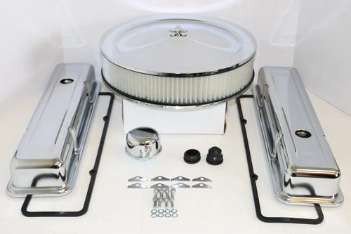 Tapas de Punterías Cromadas Cortas SBC Chevrolet GMC 283 305 327 350 400