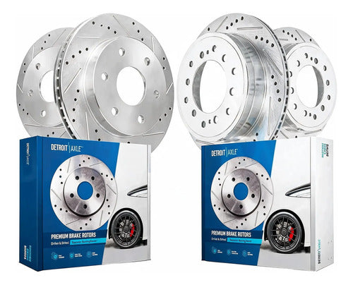 Discos Freno Perforados Toyota 4runner Fj Cruiser 2003-2009