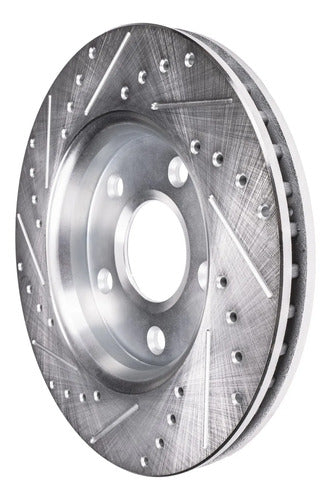 Discos Freno Ranurados Chrysler 300 Dodge Charger 2009-2023