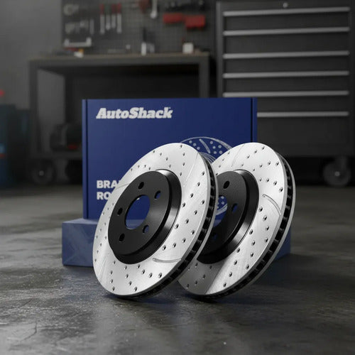 Discos Freno Delantero Ranurados Ford Mustang 2005-2014