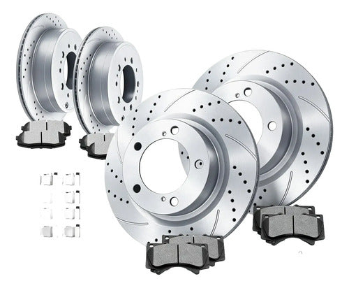 Kit Frenos Disco Toyota Tundra Sequoia Lexus Lx570 2007-2021