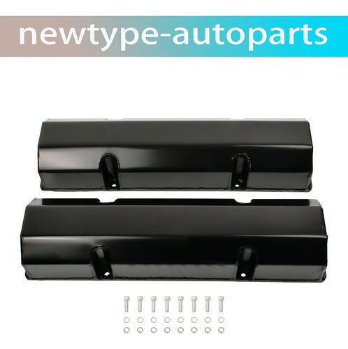 Tapas de Punterías Negras Altas Fabricadas SBC Chevrolet GMC 283 305 327 350 400