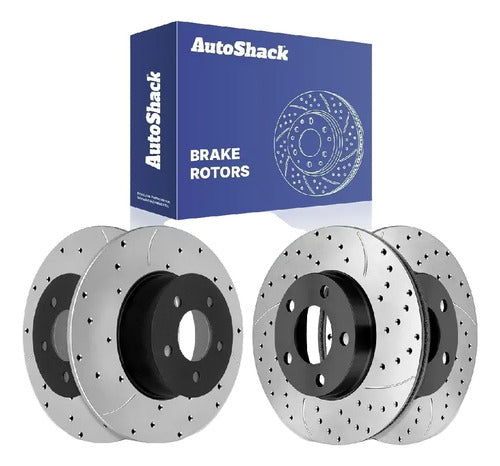 Discos Freno Ranurados Perforados Ford Mustang 1994-2004