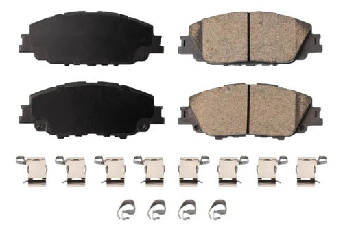 Kit Frenos Discos Perforados Toyota Corolla Prius 2019-2025