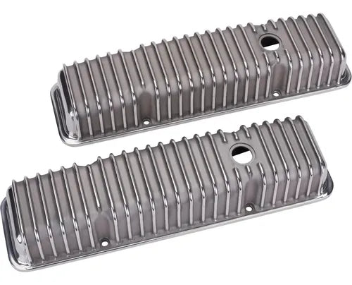 Tapas de Punterías Aluminio Con Aletas SBC Chevrolet GMC 283 305 327 350 400