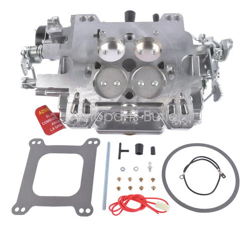 Carburador 4 Gargantas 500 Cfm Choke Eléctrico Ford 302 351 F100 F150 F250 F350 Bronco
