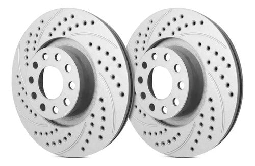 Discos Freno Delanteros Ford Mustang 1979-1993 Perforados