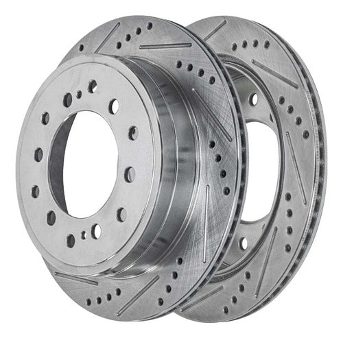 Discos Freno Perforados Toyota 4runner Fj Cruiser 2003-2009