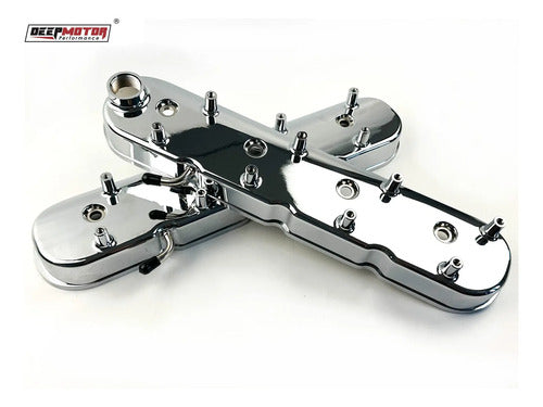 Tapas de Punterías Cromadas Altas LS Chevrolet GMC 6.0 LQ4 Silverado Sierra 2500 3500 HD