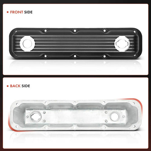 Tapas de Punterías Aluminio Con Aletas Con Respiradero Dodge Jeep Ram Dakota Durango 5.2