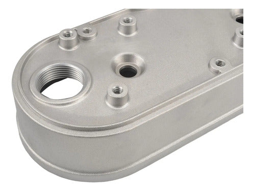 Tapas de Punterías Aluminio Altas Lisas Con Base de Bobinas LS Chevrolet GMC 6.0 LQ4