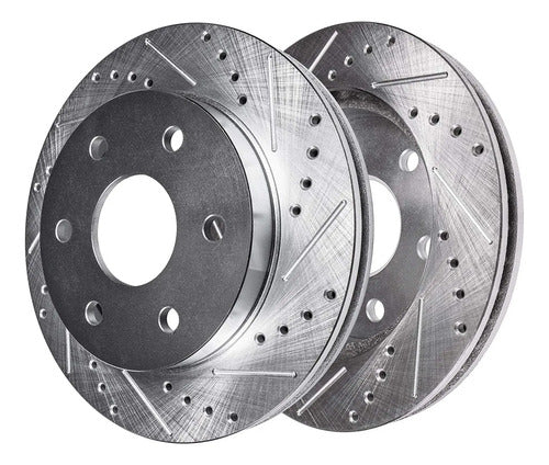 Discos Freno Trasero Ranurados Ford F-150 2015-2017