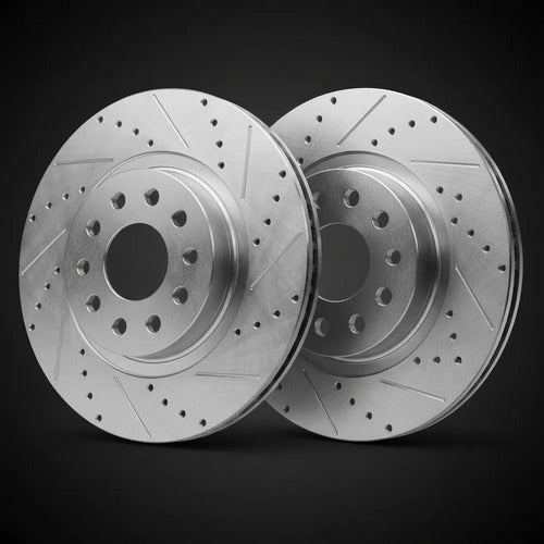 Discos Freno Ranurados Perforados Chevrolet Camaro 2016-2020