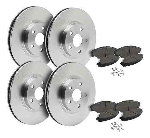 Kit Frenos Cerámicos Volkswagen Jetta Beetle Golf 1999-2005