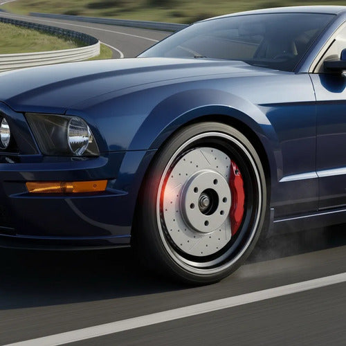 Discos Freno Delantero Ford Mustang 2005-2010 Perforados