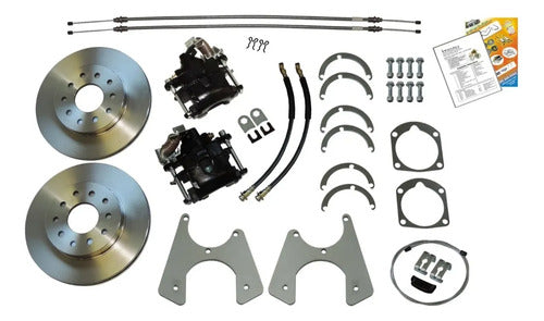 Kit Frenos Disco Trasero Chevrolet Fullsize 1955-1970
