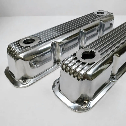 Tapas de Punterías Aluminio Con Aletas Dodge Jeep Ram Dakota Durango 5.2 5.9 Magnum