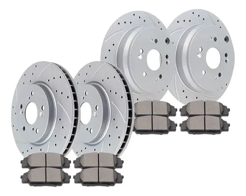 Kit Frenos Discos Cerámicos Honda Cr-v Acura Rdx