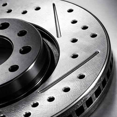 Discos Freno Ranurados Perforados Honda Civic 2006-2015