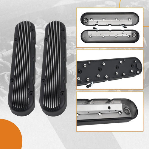 Tapas de Punterías Aluminio Fabricadas Chevrolet GMC Cadillac 6.0 6.2 LS3 L92 L96