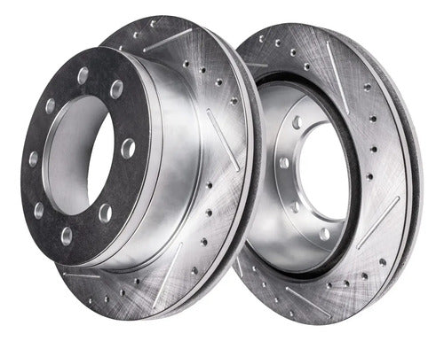 Discos Freno Ranurados Ford F-250 F-350 Super Duty 4wd