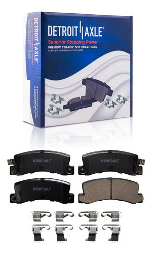 Kit Frenos Discos Ranurados Toyota Camry 1992-1996 4 Cyl