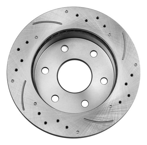 Kit Frenos Perforados Gmc Yukon Chevrolet Tahoe 1995-2000