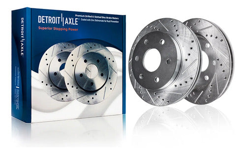 Kit Frenos Trasero Discos Ranurados Ford F-150 2004-2008