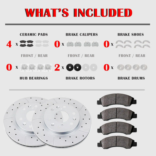 Kit Frenos Discos Ranurados Nissan 370z Infiniti G37