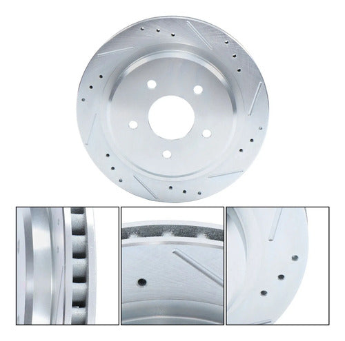 Kit Frenos Trasero Perforados Chevrolet Corvette 1997-2013