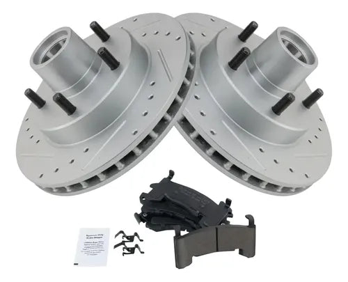 Kit Frenos Discos Ranurados Chevrolet El Camino 1982-1987