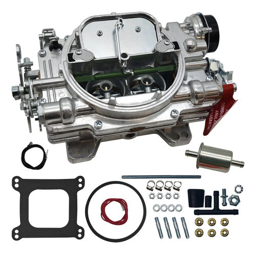 Carburador 4 Gargantas 800 Cfm Choke Eléctrico Dodge 383 400